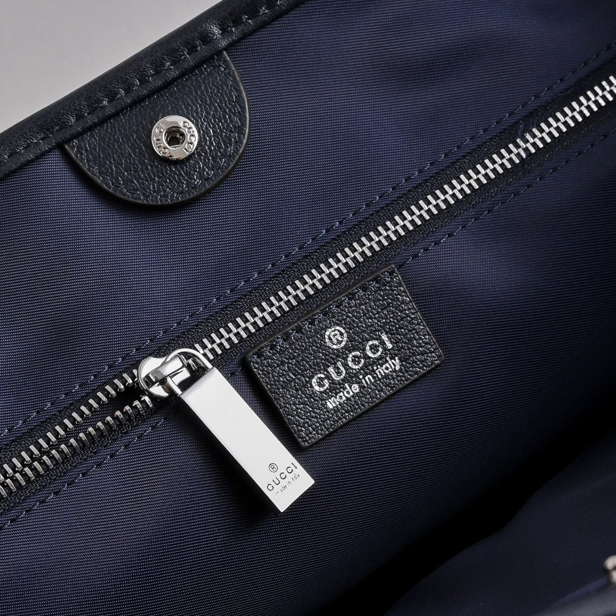 GUCCI Generation Gucci GG Denim Small Tote Bag