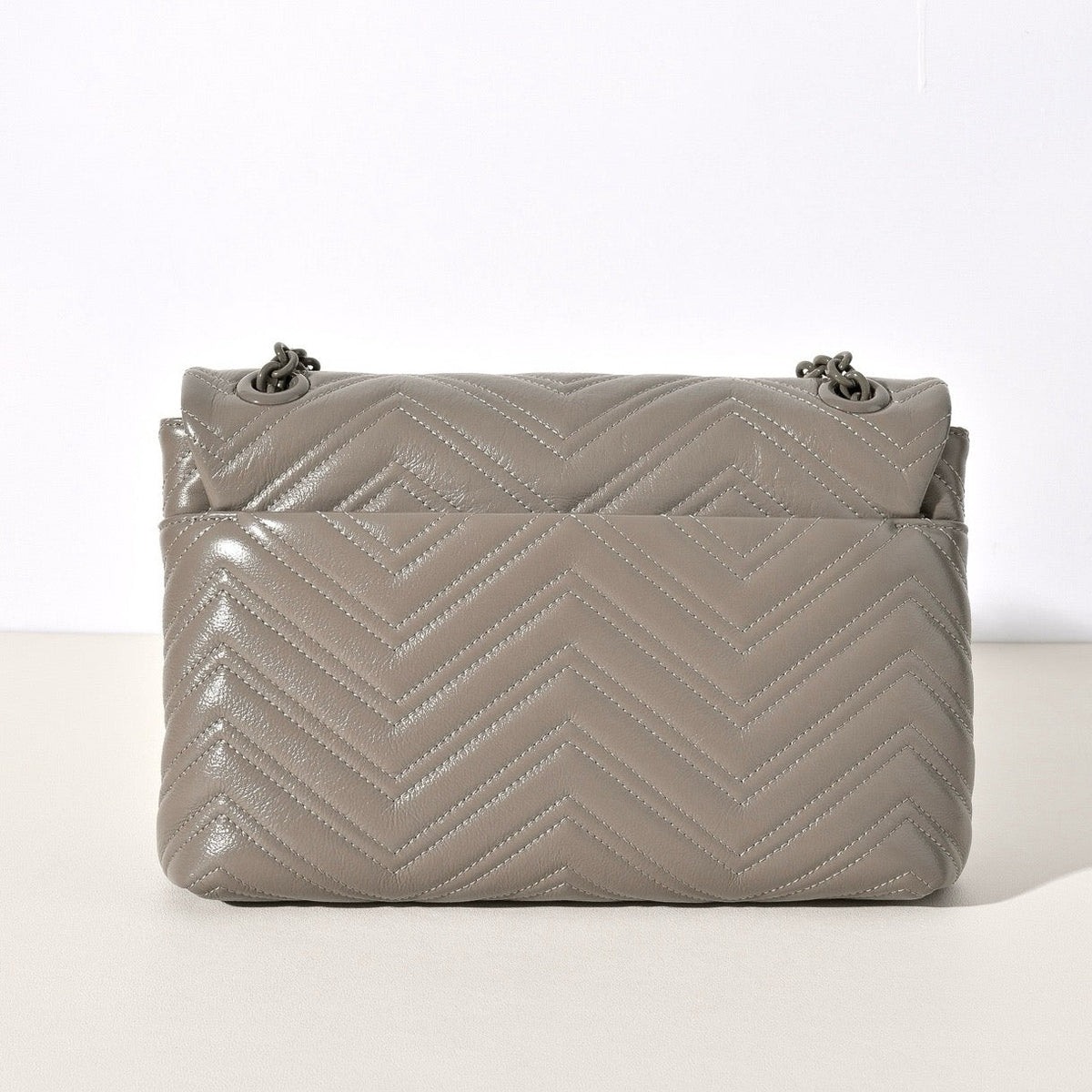 Gucci GG Marmont Pleated Calfskin Shoulder Bag