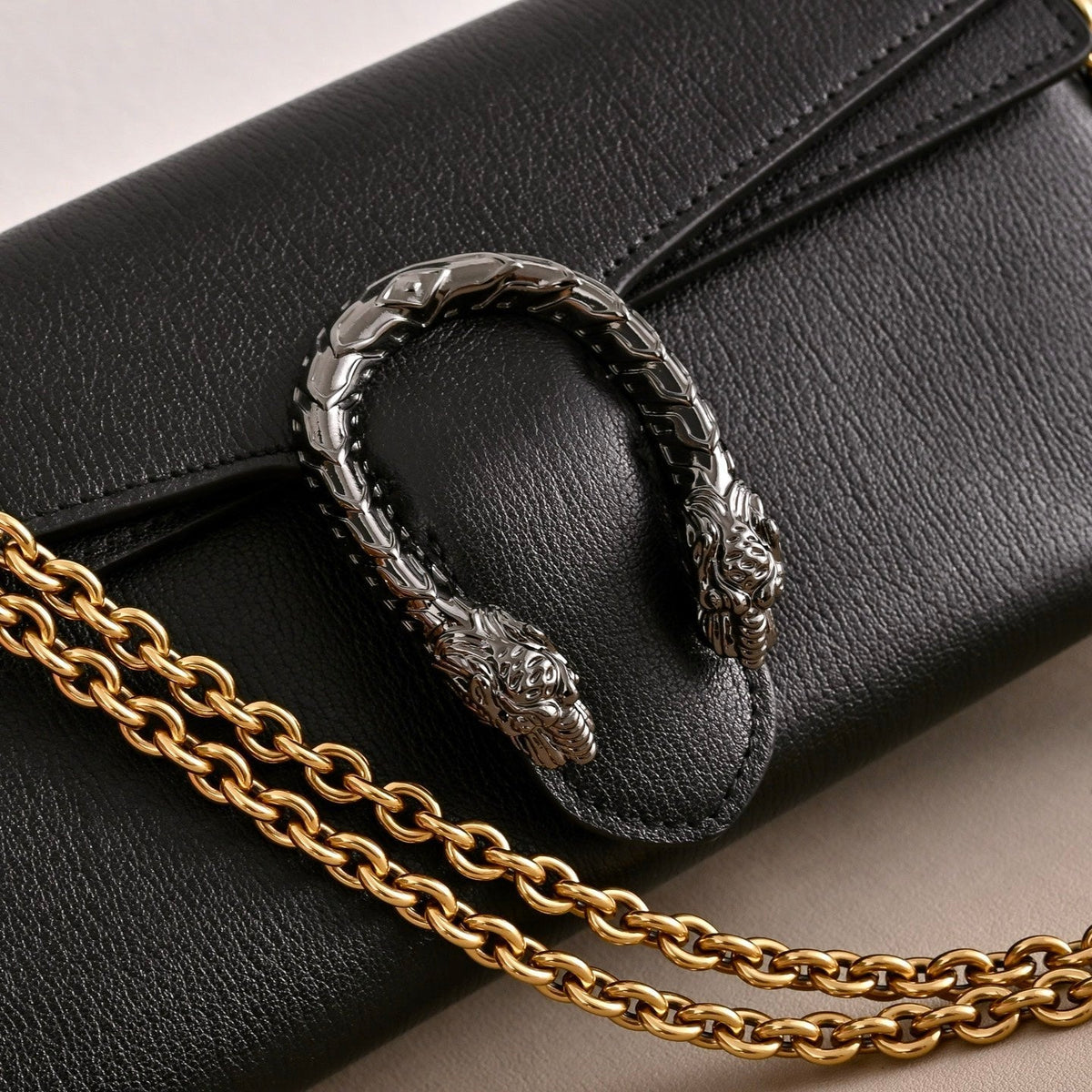 Gucci Dionysus Canvas Shoulder Bag